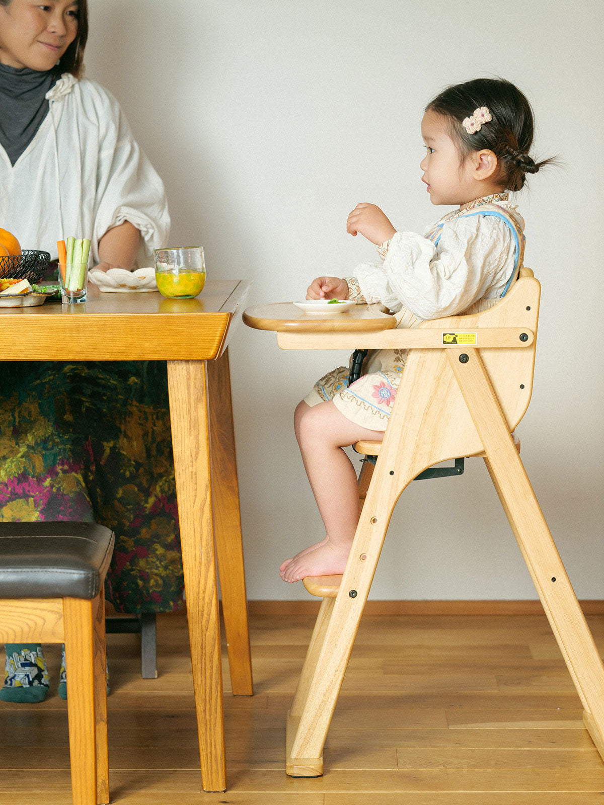 たたも 折りたたみベビーハイチェア