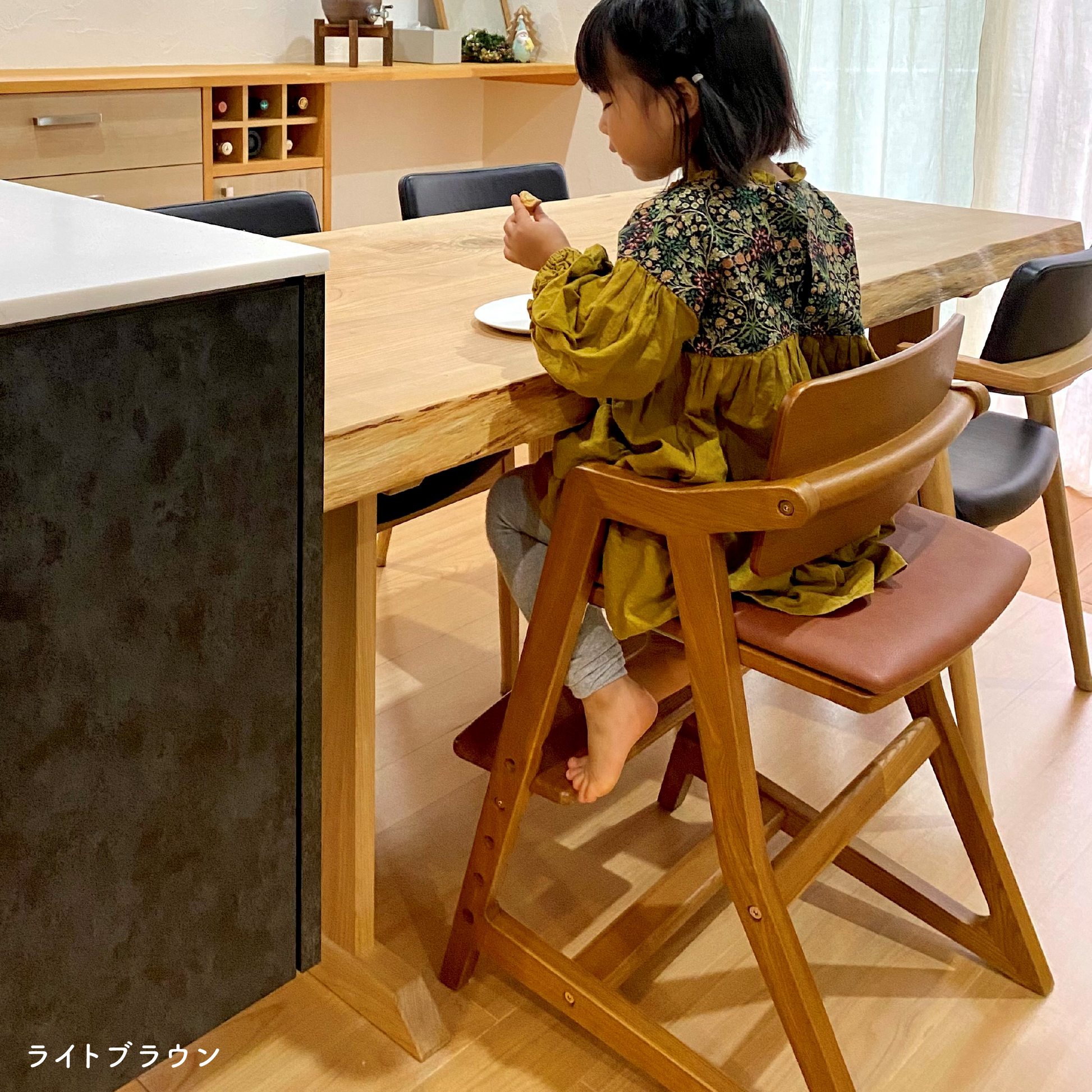 【美品】 大和屋 キトコ 　キッズ　ダイニング　チェア 　ブラウン Amazon.co.jp: 大和屋 キトコチェア キトコ キッズチェア ベビー