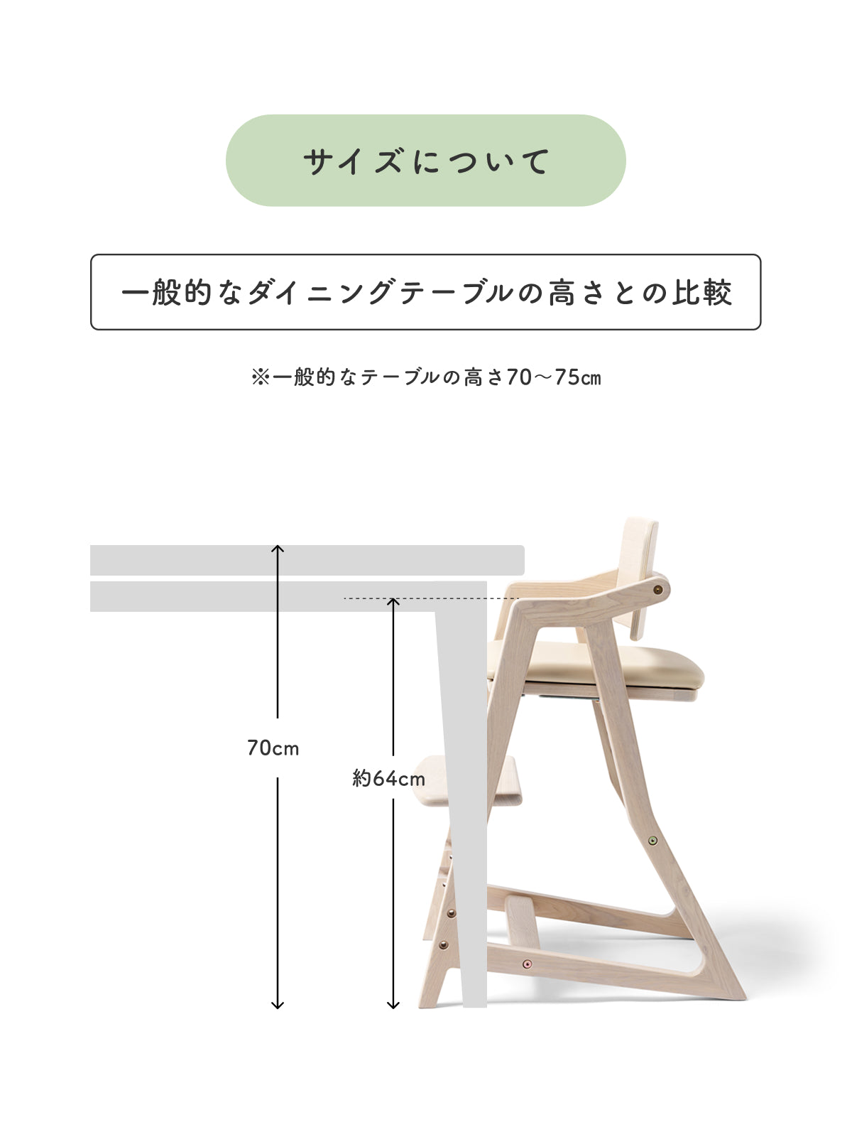 キトコ キッズハイチェア – ベビーベッド・ベビーチェアなら大和屋公式